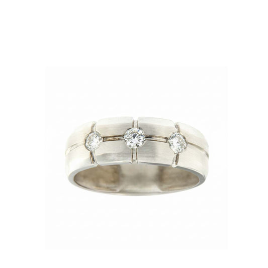 Modern Men’s 14KT Gold 0.50 CT Diamond Band – Sleek, Sophisticated, Timeless